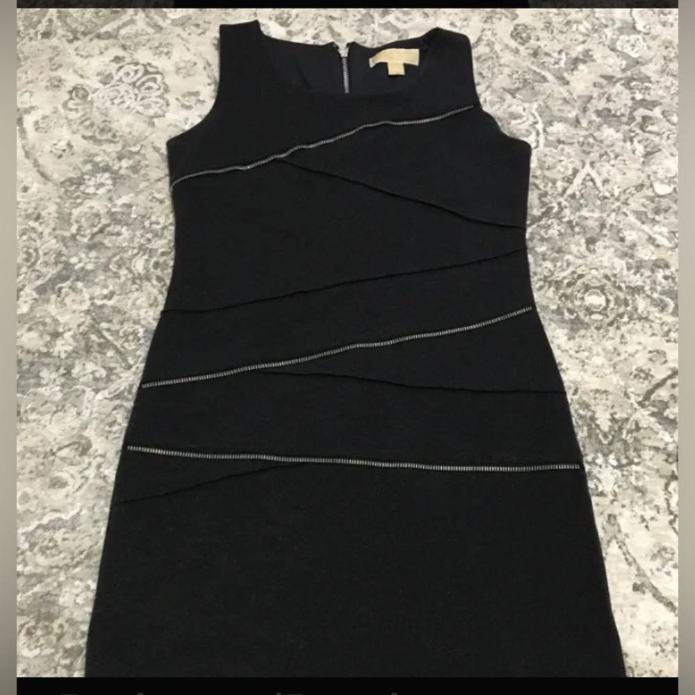 Michael Kors bodycon zipper dress
